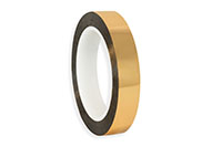 Gold Metalized Polyester Tape 0.75" x 72 Yards- CS Hyde Co.